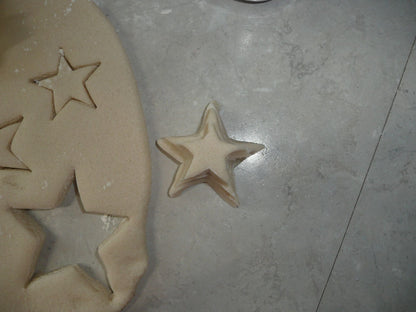 Stacking Star 3 Piece Set Outline Stars Cookie Cutters Baking Tool USA PR3190