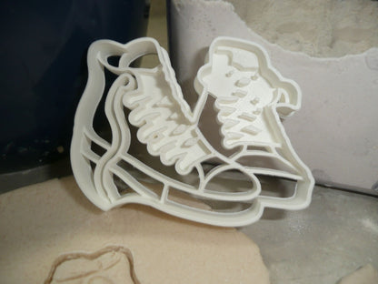 Sneakers Pair High Top Shoes with Lace Detail Cookie Cutter USA PR3207