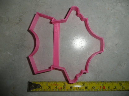 Tutu Leotard Outline Ballet Dance Skirt Dress Cookie Cutter USA PR3228