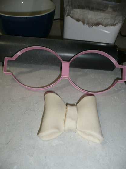 Full Size Cookie Cutter Bow Or 3D Fondant Cake Bow Baking Tool USA PR3371