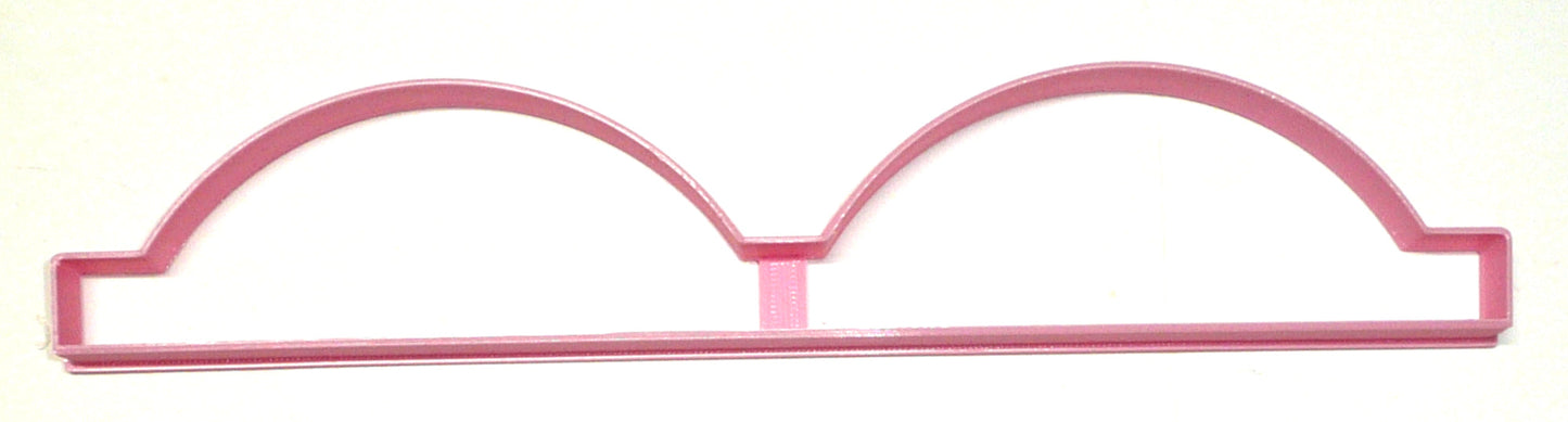 Half Size Cookie Cutter Bow Or 3D Fondant Cake Bow Baking Tool USA PR3372