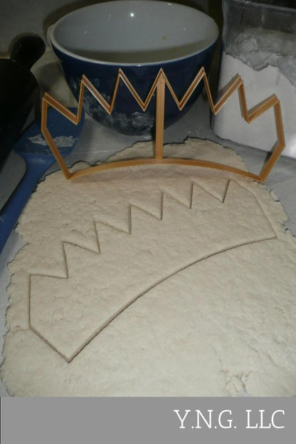 Crown Outline King Queen Large Cookie Cutter Or 3D Fondant Cake USA PR3373