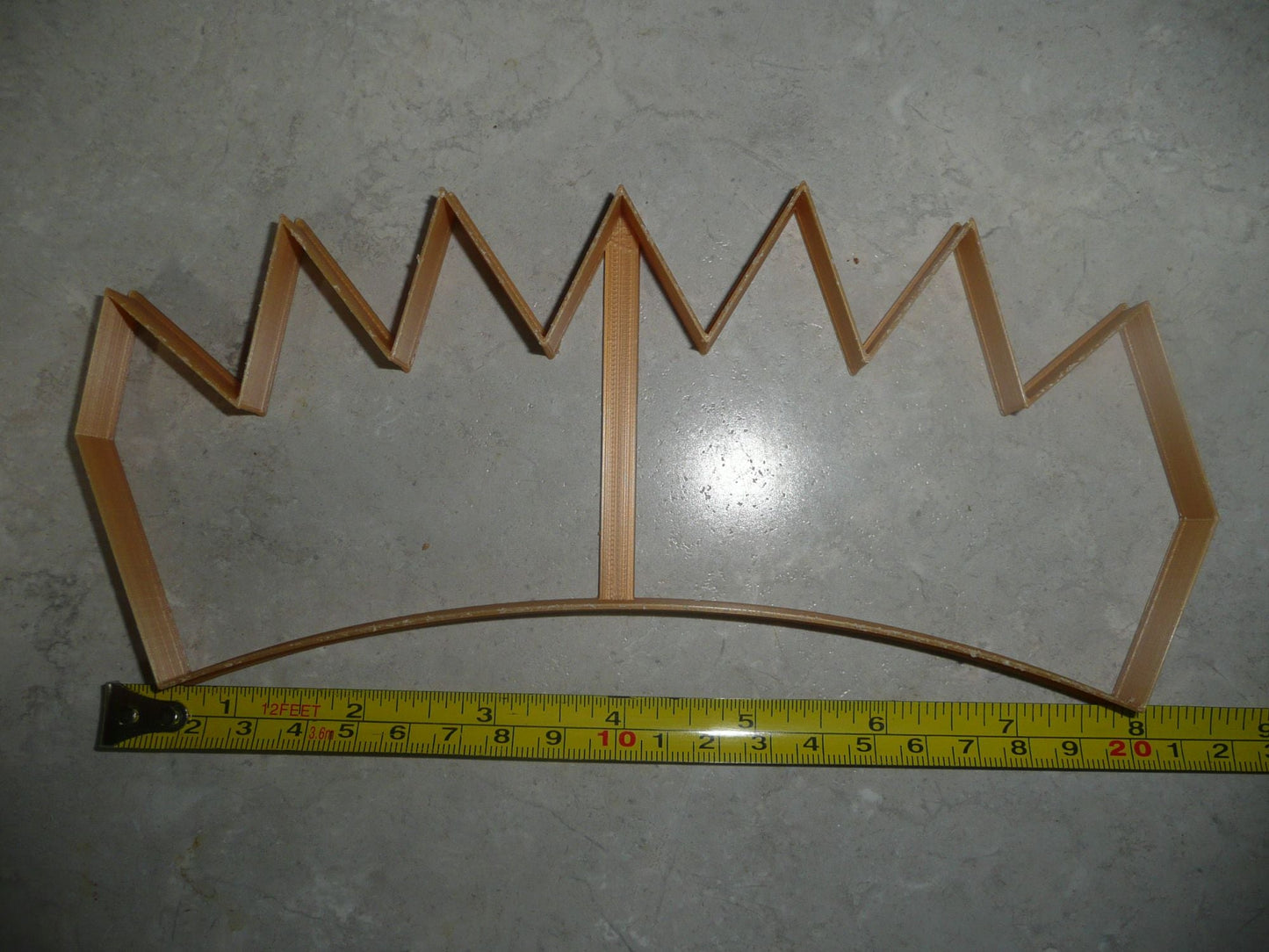 Crown Outline King Queen Large Cookie Cutter Or 3D Fondant Cake USA PR3373