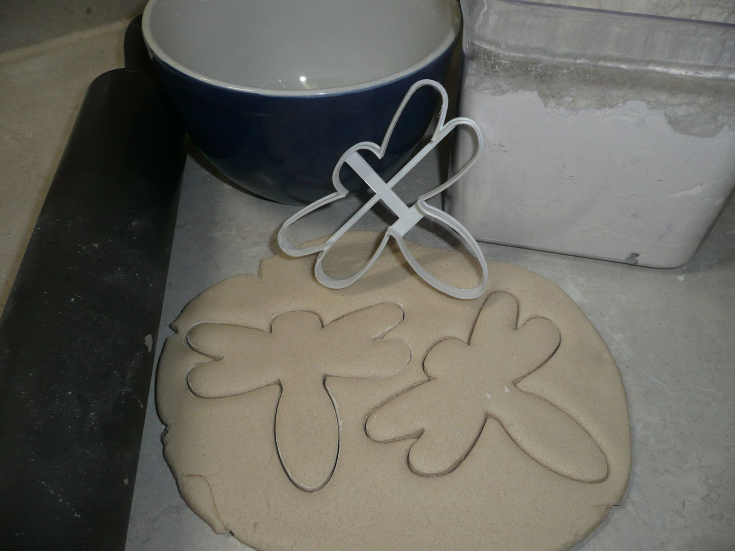 Dragonfly Outline Flying Insect Bug Good Luck Cookie Cutter USA PR3443