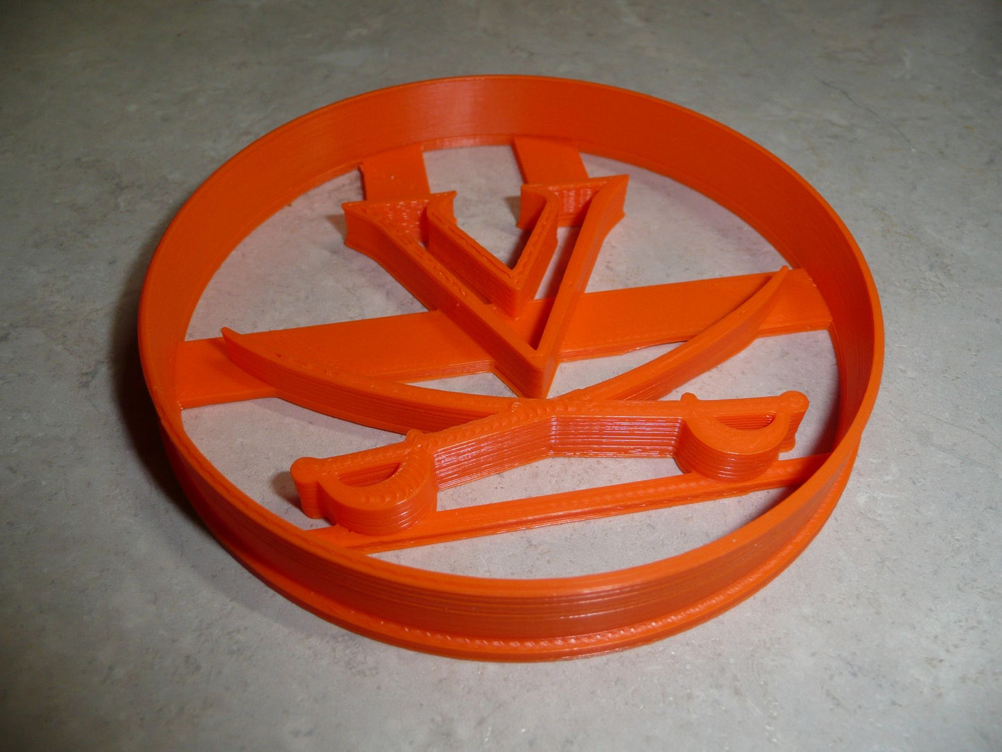 V Letter University of Virginia Cavaliers Athletics Cookie Cutter USA PR3444