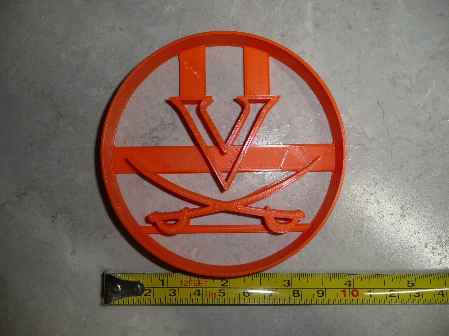 V Letter University of Virginia Cavaliers Athletics Cookie Cutter USA PR3444