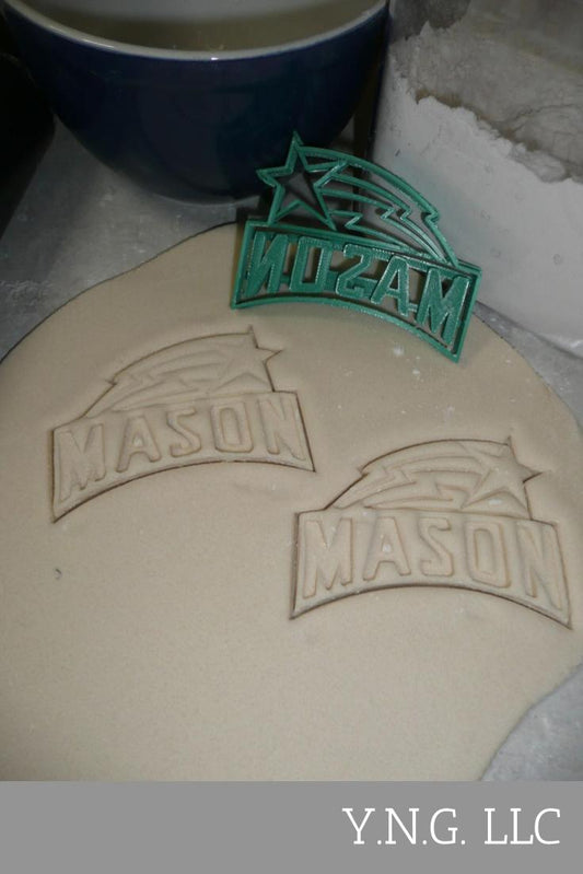 George Mason University With Star Sports Athletics Cookie Cutter USA PR3445