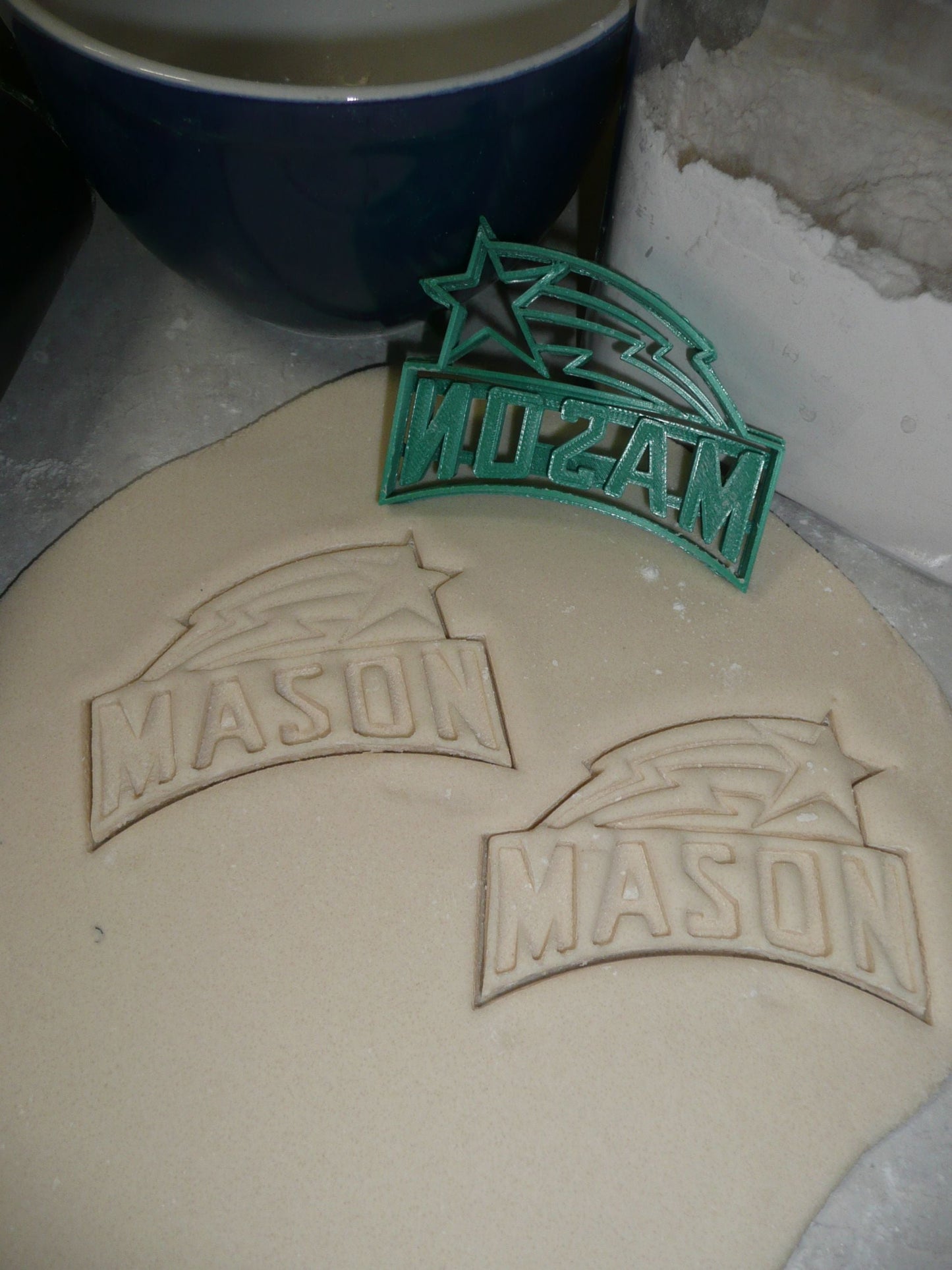 George Mason University With Star Sports Athletics Cookie Cutter USA PR3445