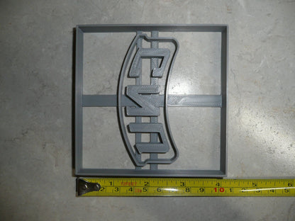 CNU Letters Christopher Newport University Athletics Cookie Cutter USA PR3448