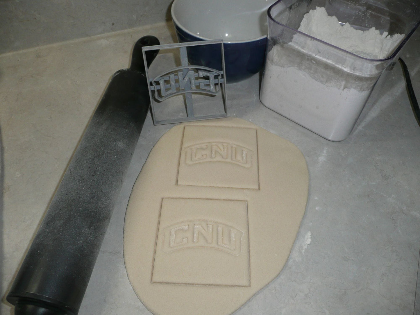 CNU Letters Christopher Newport University Athletics Cookie Cutter USA PR3448
