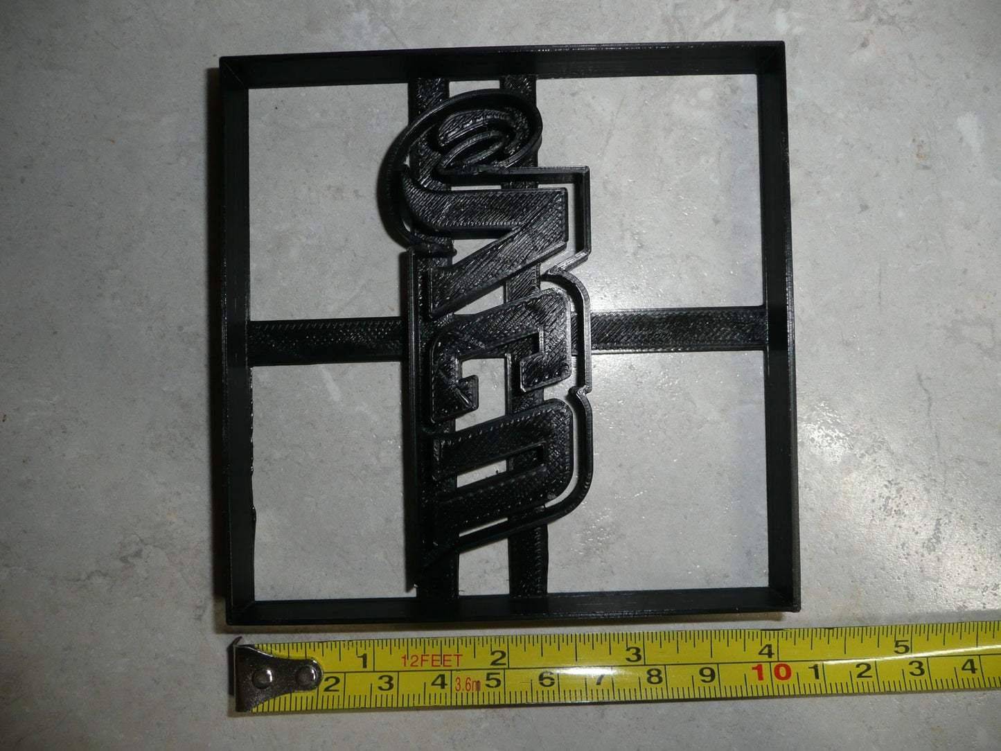 VCU Letters Impression Virginia Commonwealth University Cookie Cutter USA PR3449