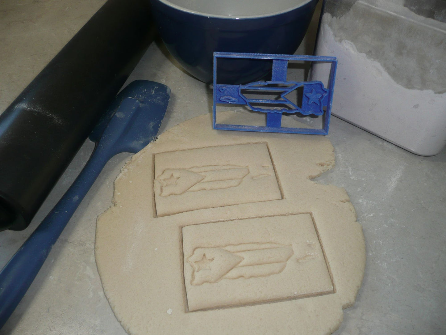Puerto Rico Flag Commonwealth Island Cookie Cutter Baking Tool USA PR3450