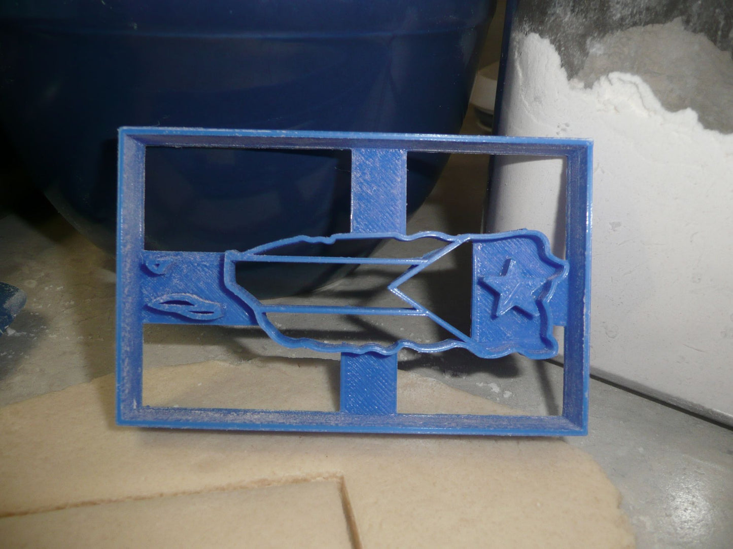 Puerto Rico Flag Commonwealth Island Cookie Cutter Baking Tool USA PR3450