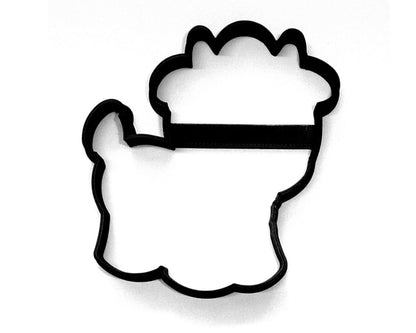 Cow Outline Cute Baby Calf Cattle Farm Animal Cookie Cutter USA PR3456