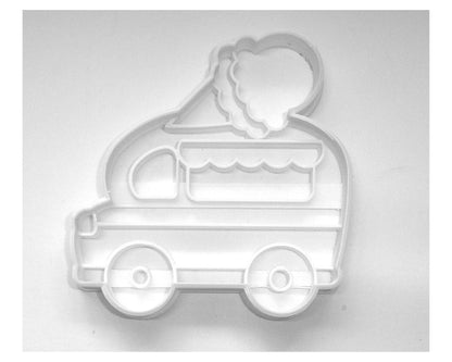 Ice Cream Truck Van Frozen Summer Treat Cookie Cutter Baking Tool USA PR3457