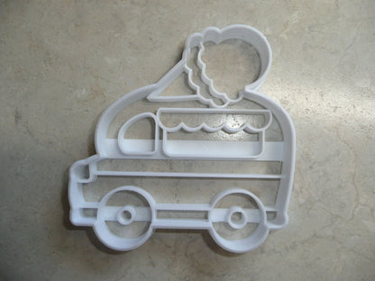 Ice Cream Truck Van Frozen Summer Treat Cookie Cutter Baking Tool USA PR3457