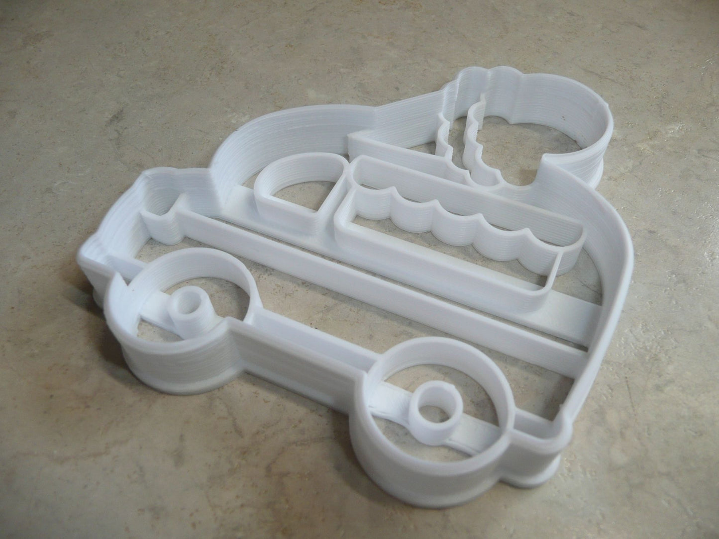 Ice Cream Truck Van Frozen Summer Treat Cookie Cutter Baking Tool USA PR3457