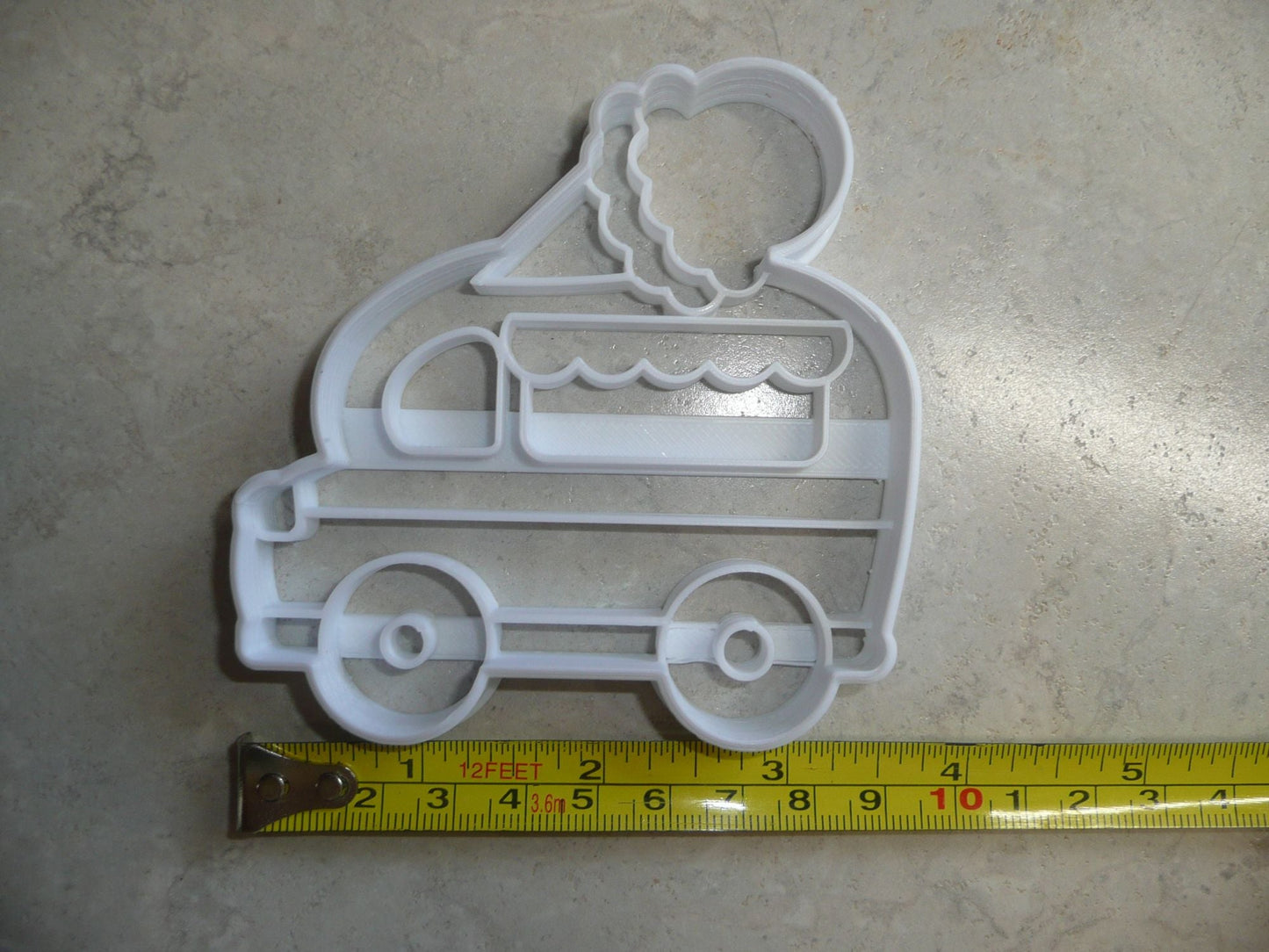 Ice Cream Truck Van Frozen Summer Treat Cookie Cutter Baking Tool USA PR3457