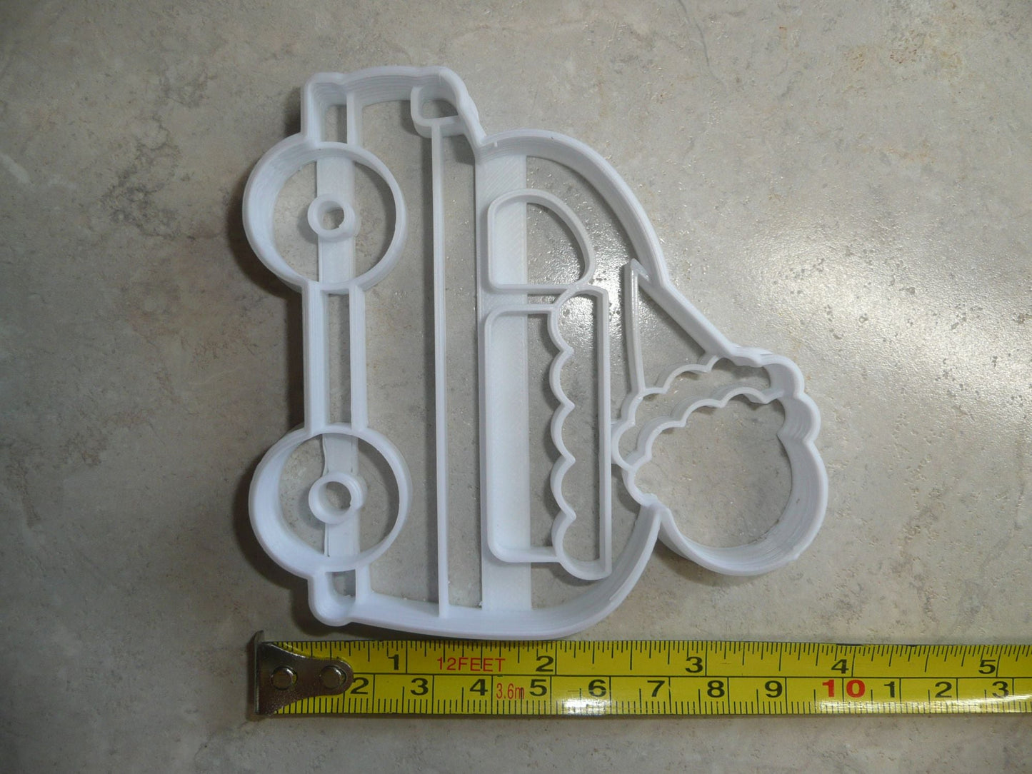 Ice Cream Truck Van Frozen Summer Treat Cookie Cutter Baking Tool USA PR3457