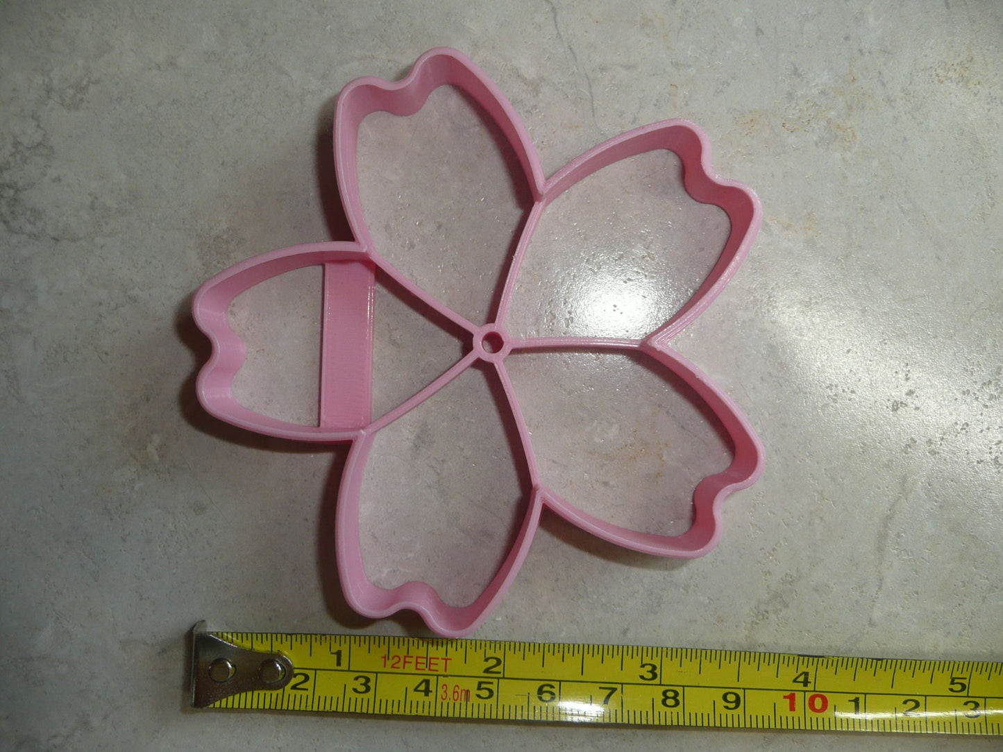 Flower 1 Five Petal Tropical Flowers Cookie Cutter Made in USA PR3460