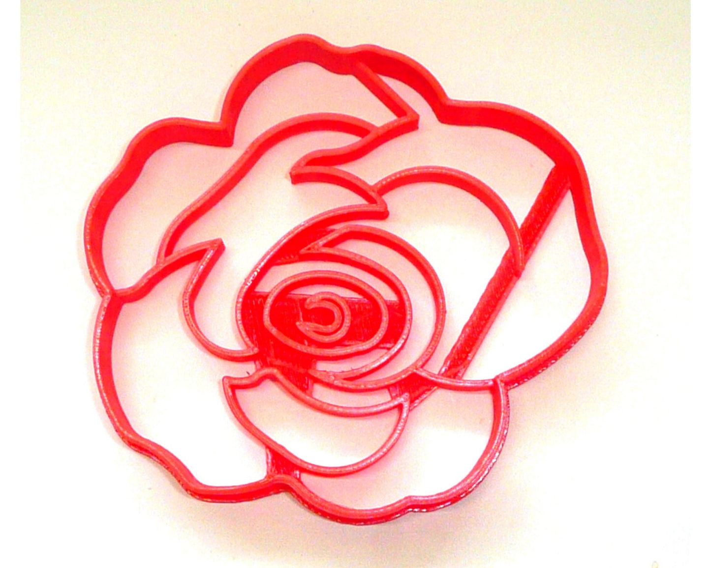 Flower 2 Rose Bloom Flowers Cookie Cutter Baking Tool USA PR3461