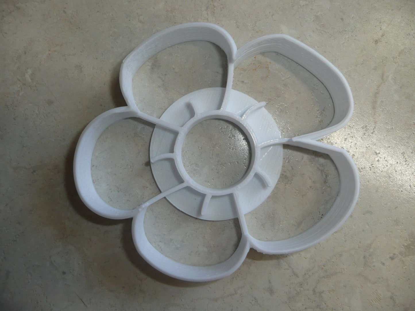 Flower 3 Five Petal Blooming Tree Plant Blossom Cookie Cutter USA PR3462