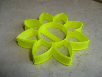 Flower 4 Sunflower Bloom Flowers Cookie Cutter Baking Tool USA PR3463