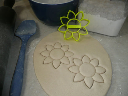 Flower 4 Sunflower Bloom Flowers Cookie Cutter Baking Tool USA PR3463