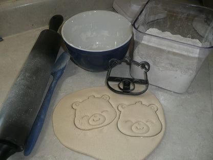 Bear Face Cute Wild Animal Mammal Cookie Cutter Baking Tool USA PR3466