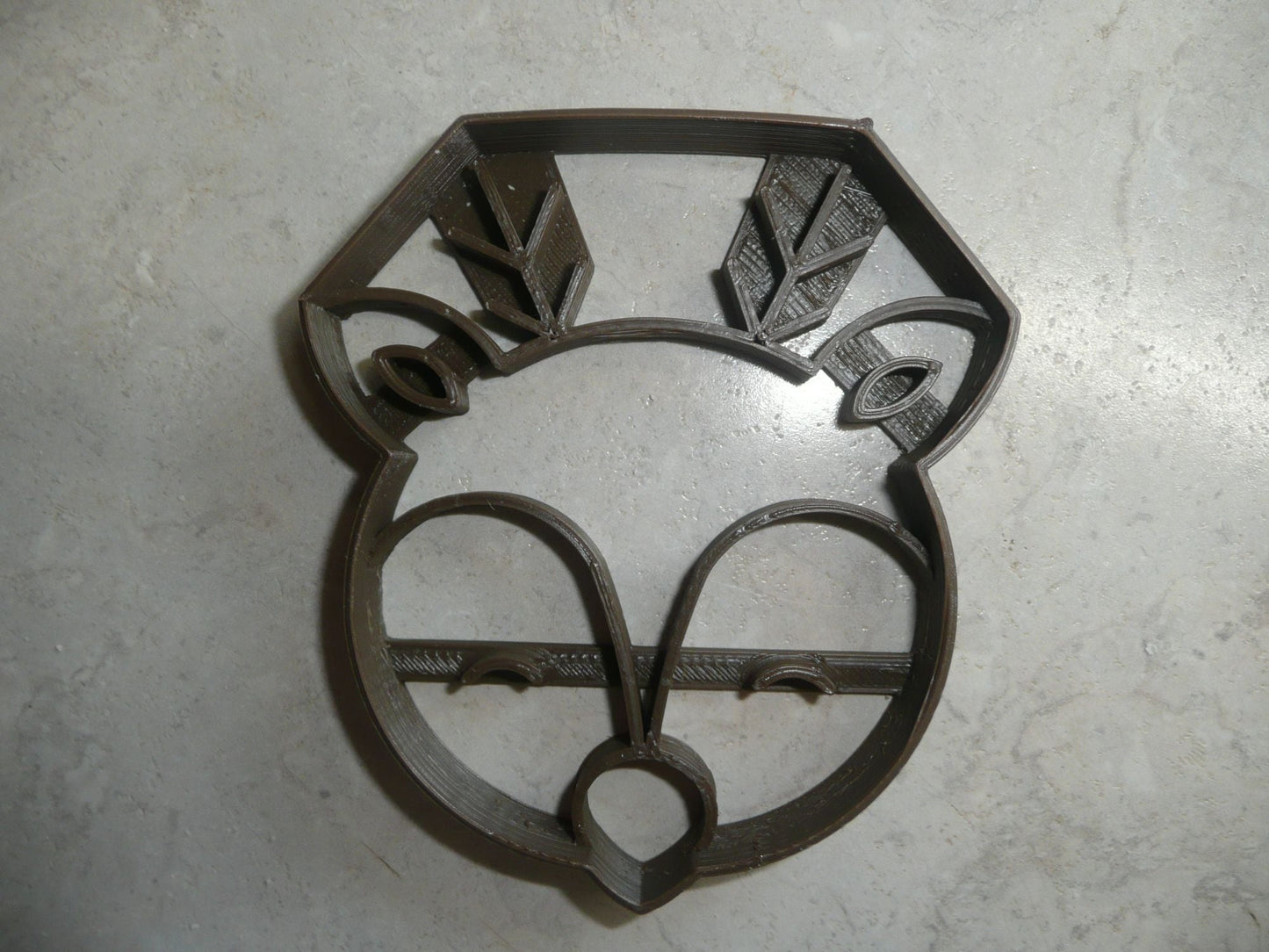Deer Face Cute Animal Mammal Outdoors Cookie Cutter Baking Tool USA PR3467