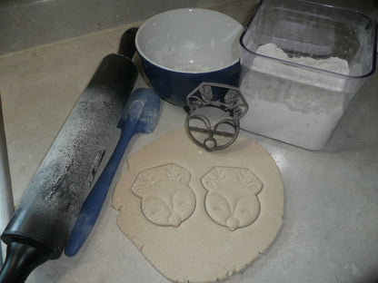 Deer Face Cute Animal Mammal Outdoors Cookie Cutter Baking Tool USA PR3467