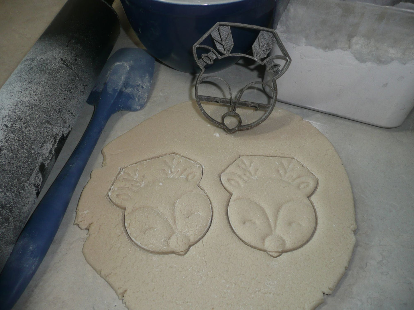 Deer Face Cute Animal Mammal Outdoors Cookie Cutter Baking Tool USA PR3467