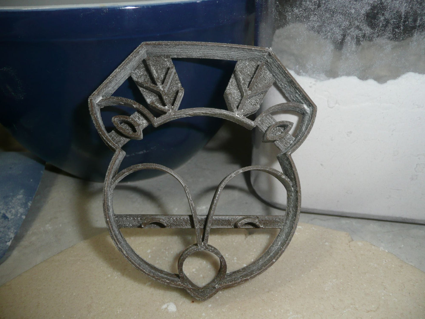 Deer Face Cute Animal Mammal Outdoors Cookie Cutter Baking Tool USA PR3467