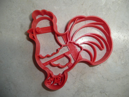 Rooster Male Chicken Bird Farm Animal Cookie Cutter Baking Tool USA PR3470