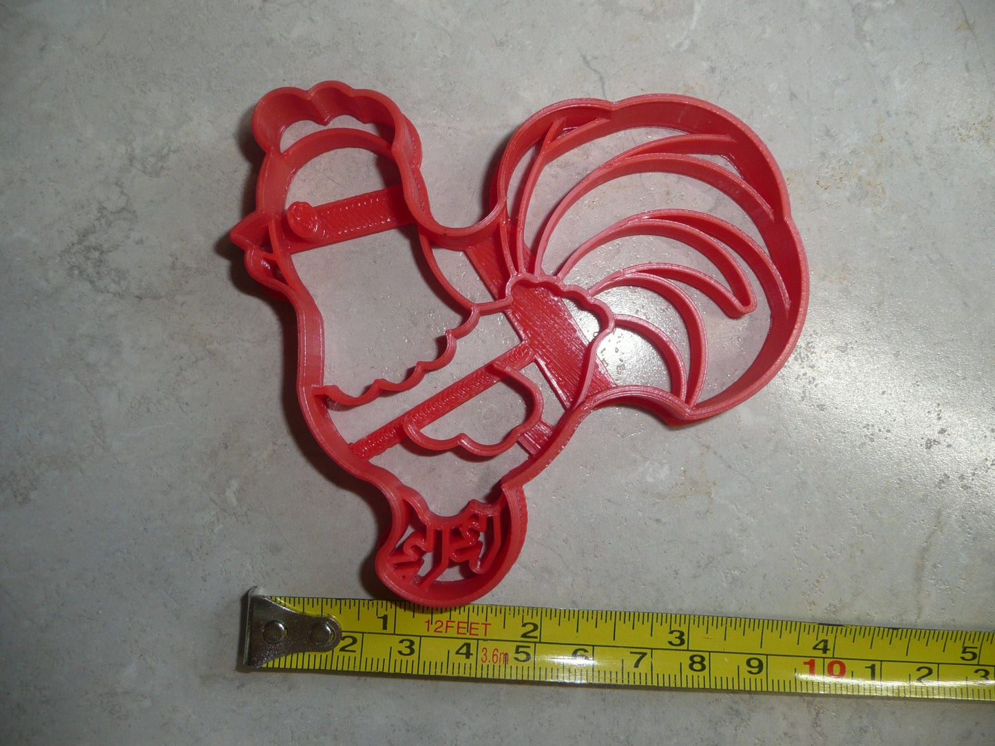 Rooster Male Chicken Bird Farm Animal Cookie Cutter Baking Tool USA PR3470