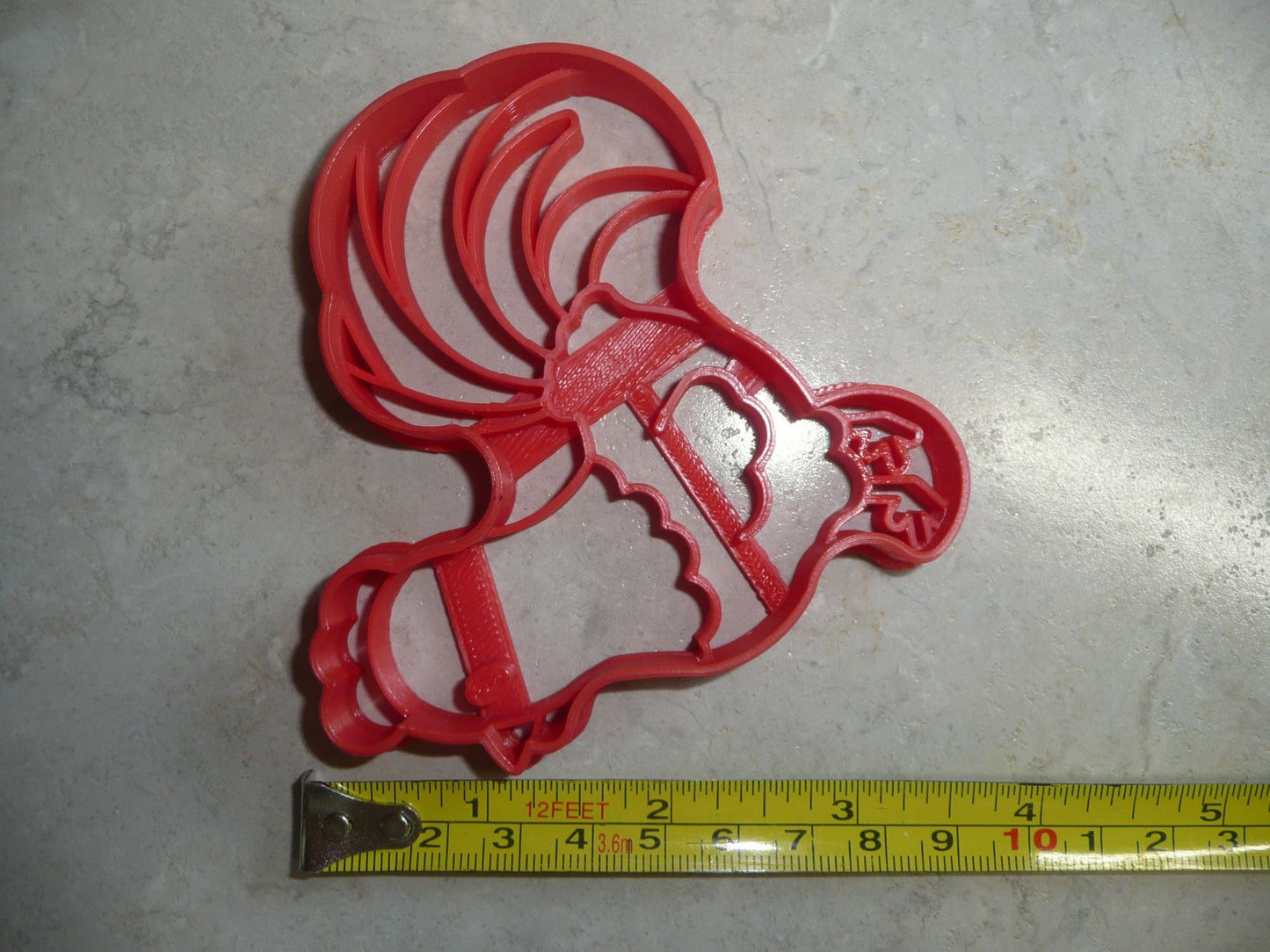 Rooster Male Chicken Bird Farm Animal Cookie Cutter Baking Tool USA PR3470