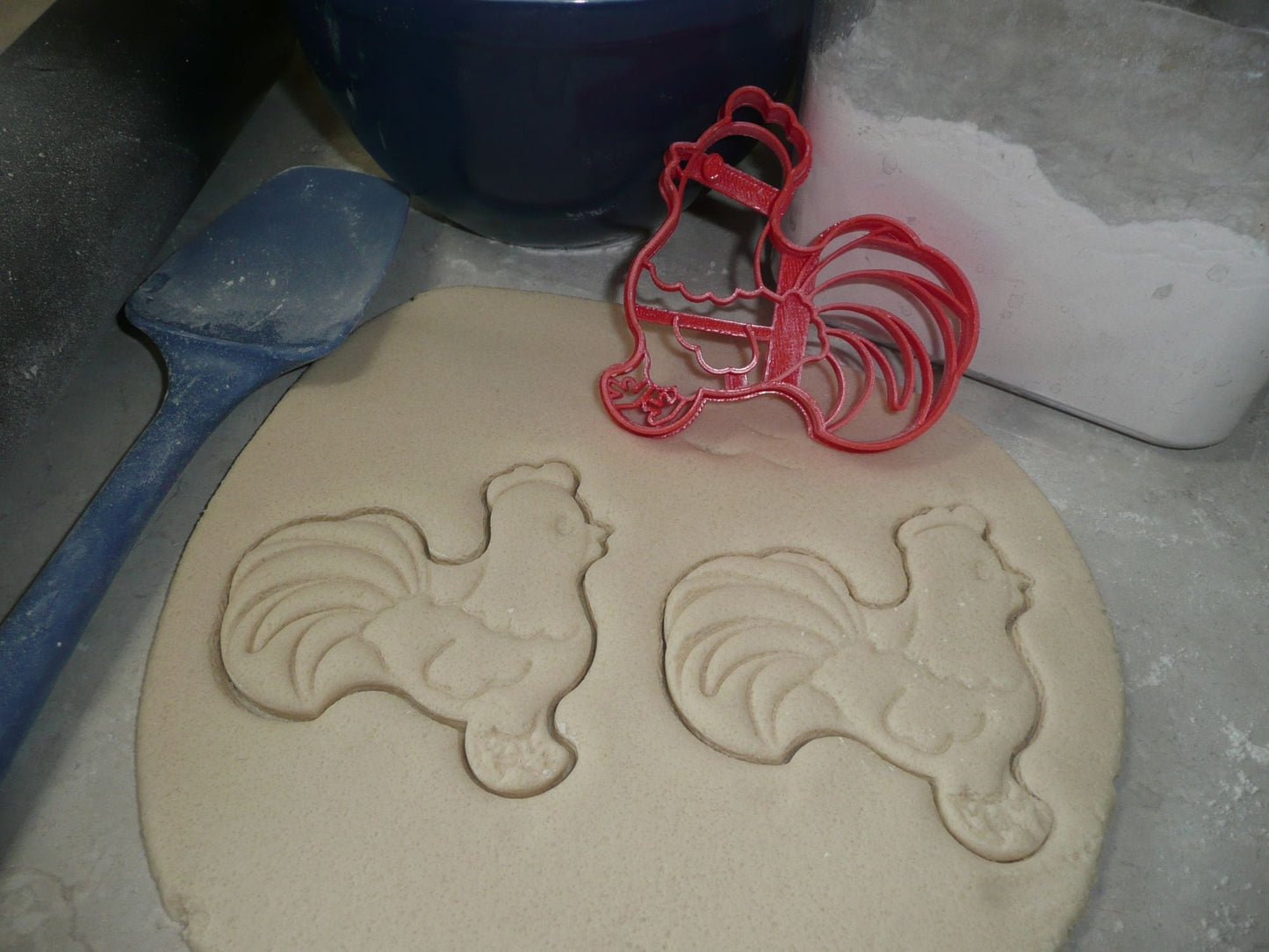 Rooster Male Chicken Bird Farm Animal Cookie Cutter Baking Tool USA PR3470