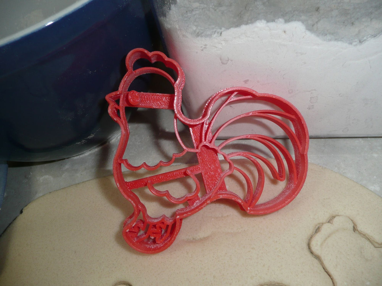 Rooster Male Chicken Bird Farm Animal Cookie Cutter Baking Tool USA PR3470