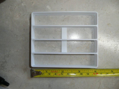 Cookie Brownie Treat Dessert Sticks Bars Cookie Cutter USA PR3473