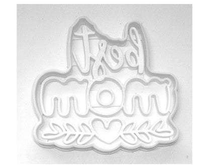 Best Mom With Heart Mothers Day Celebration Love Cookie Cutter USA PR3475