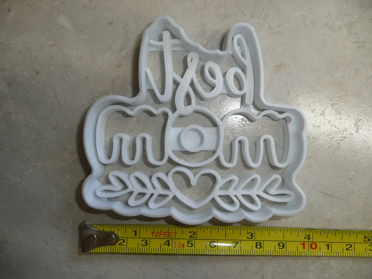 Best Mom With Heart Mothers Day Celebration Love Cookie Cutter USA PR3475