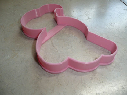 Flamingo Outline Water Wading Pink Bird Cookie Cutter Baking Tool USA PR3476
