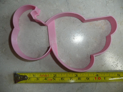 Flamingo Outline Water Wading Pink Bird Cookie Cutter Baking Tool USA PR3476
