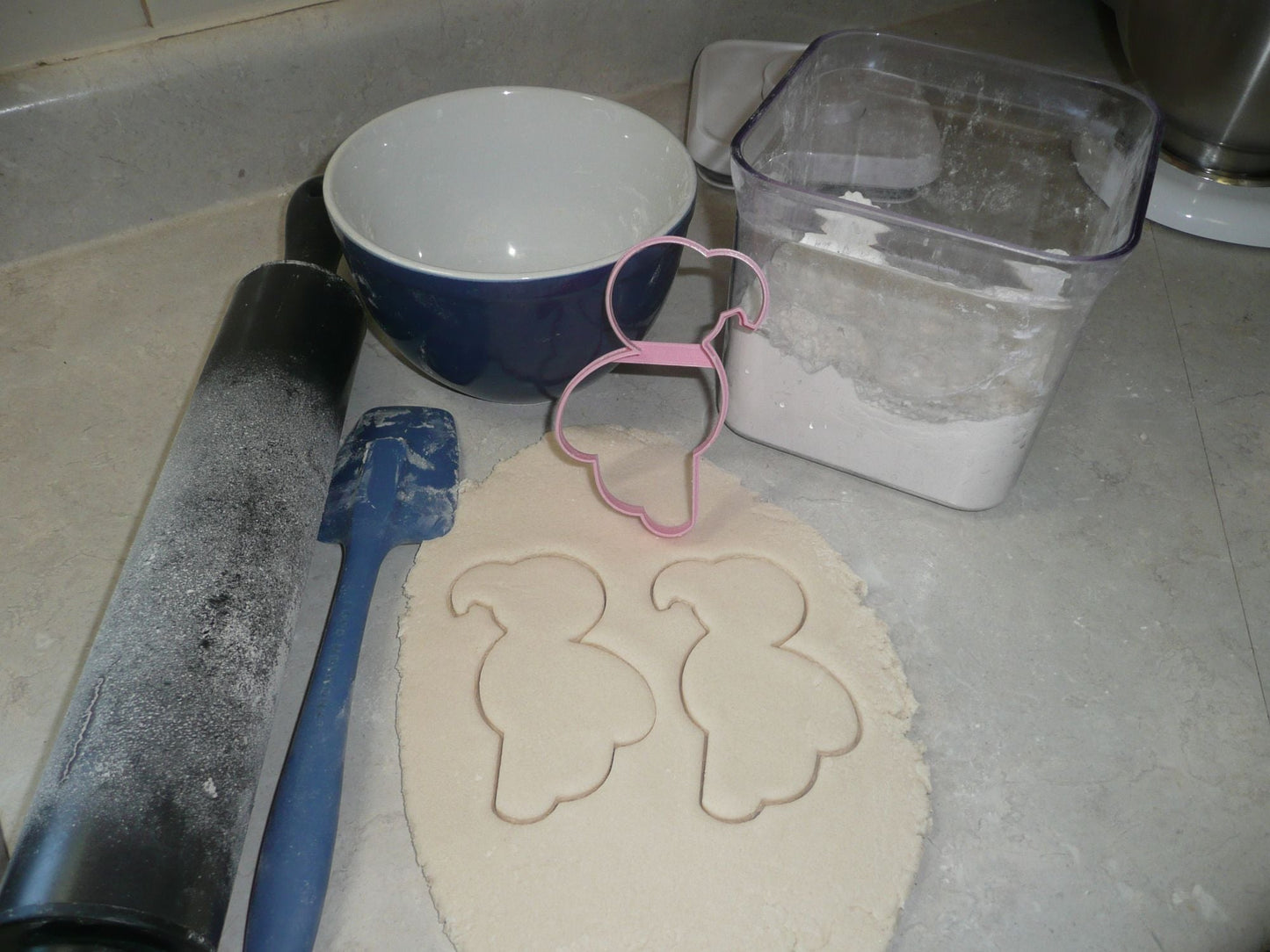 Flamingo Outline Water Wading Pink Bird Cookie Cutter Baking Tool USA PR3476