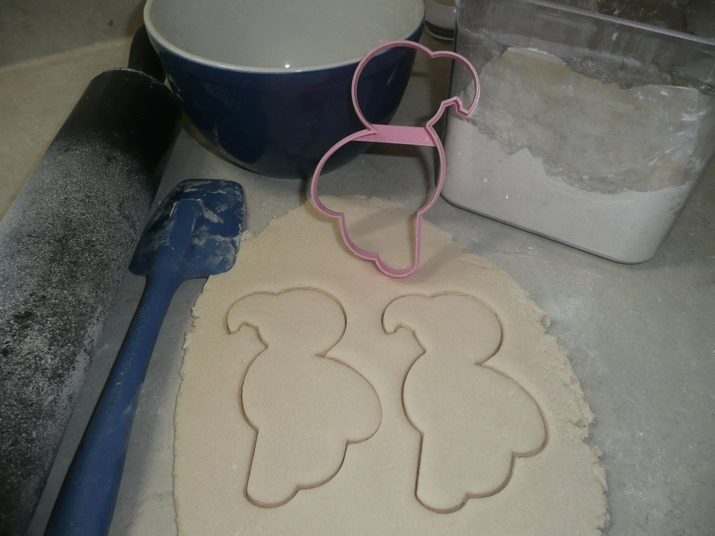 Flamingo Outline Water Wading Pink Bird Cookie Cutter Baking Tool USA PR3476