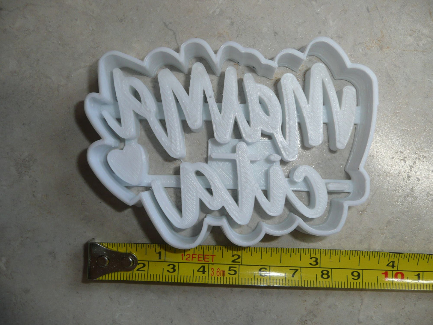 Mamacita Mama-cita With Heart Spanish Cookie Cutter Baking Tool USA PR3478
