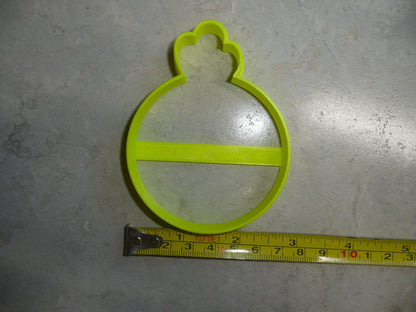 Chicken Face Outline Chick Bird Farm Animal Cookie Cutter USA PR3481