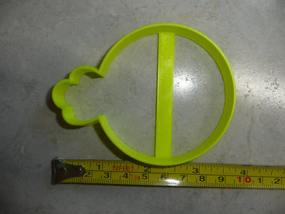 Chicken Face Outline Chick Bird Farm Animal Cookie Cutter USA PR3481