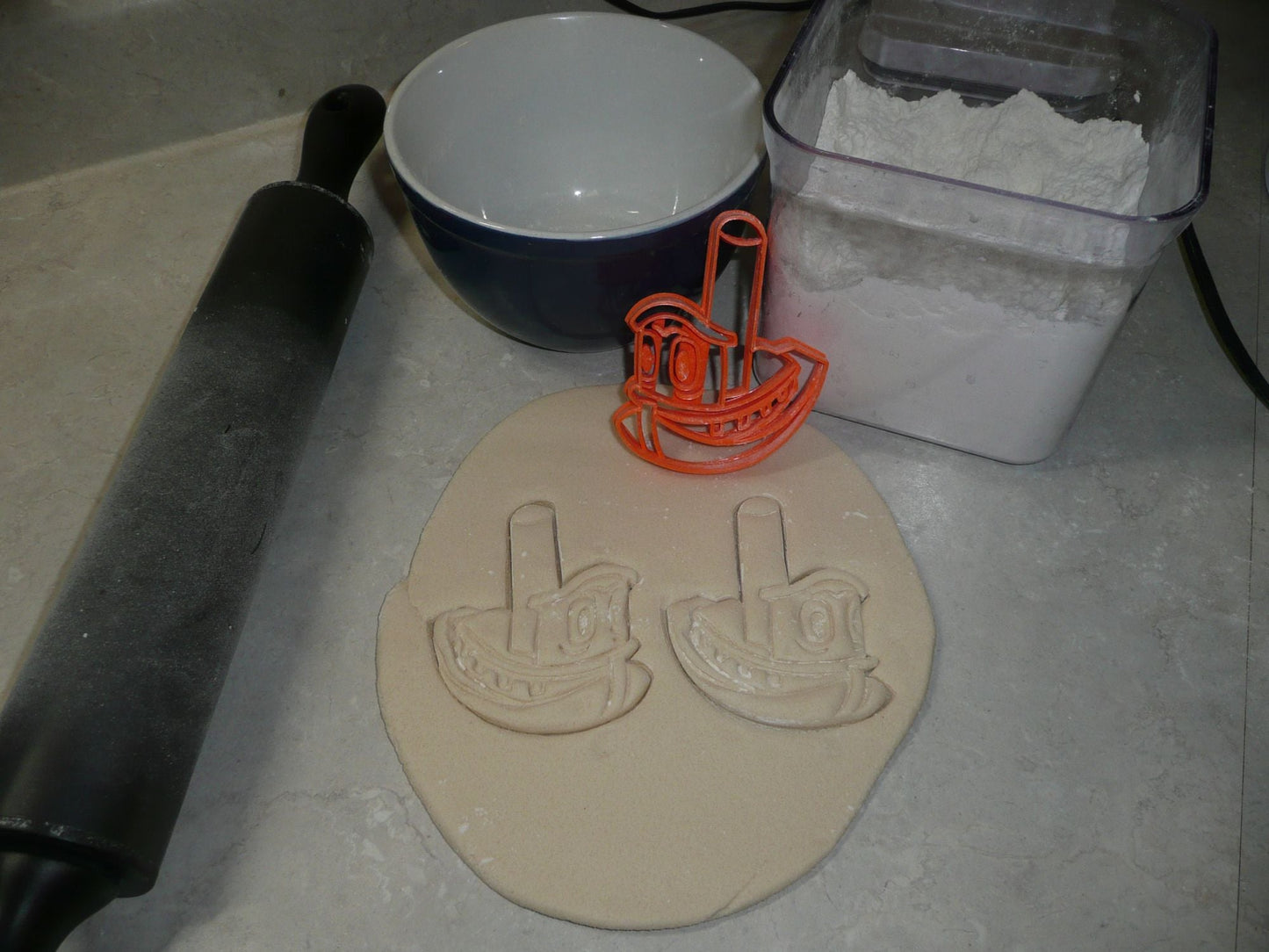 Scuffy The Tugboat Childrens Book Character Cookie Cutter Baking Tool USA PR3485