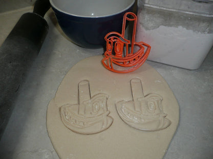 Scuffy The Tugboat Childrens Book Character Cookie Cutter Baking Tool USA PR3485